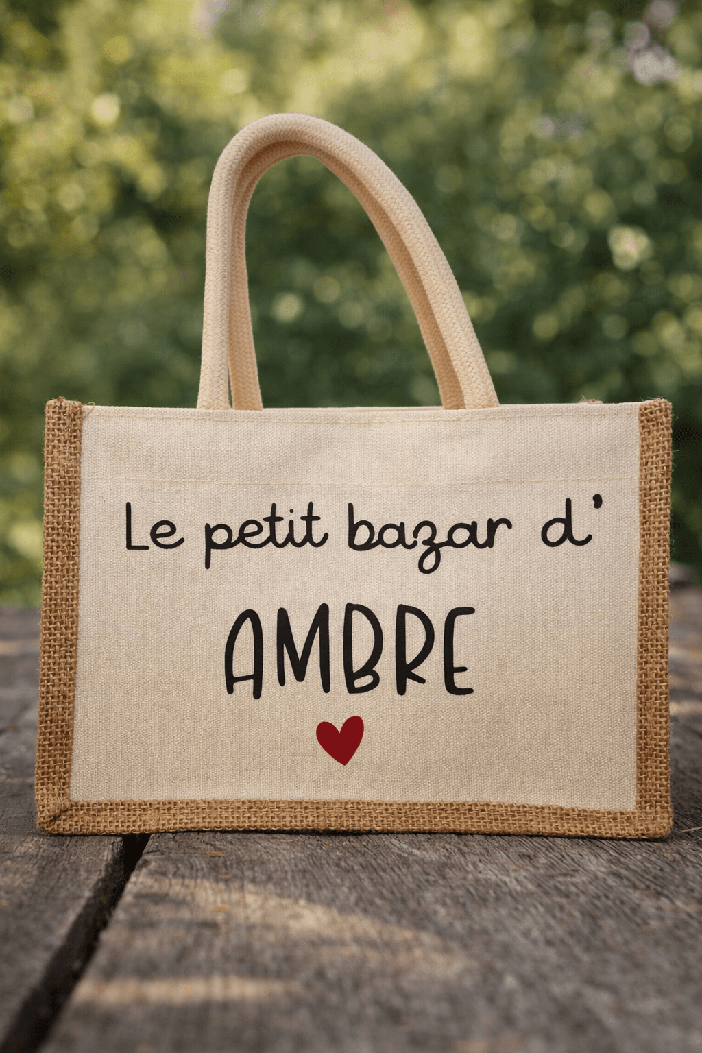 Sac en toile de jute